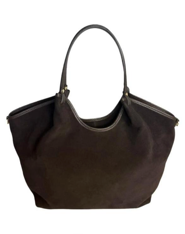 VELO – Suede Leather Shopper & Office Bag