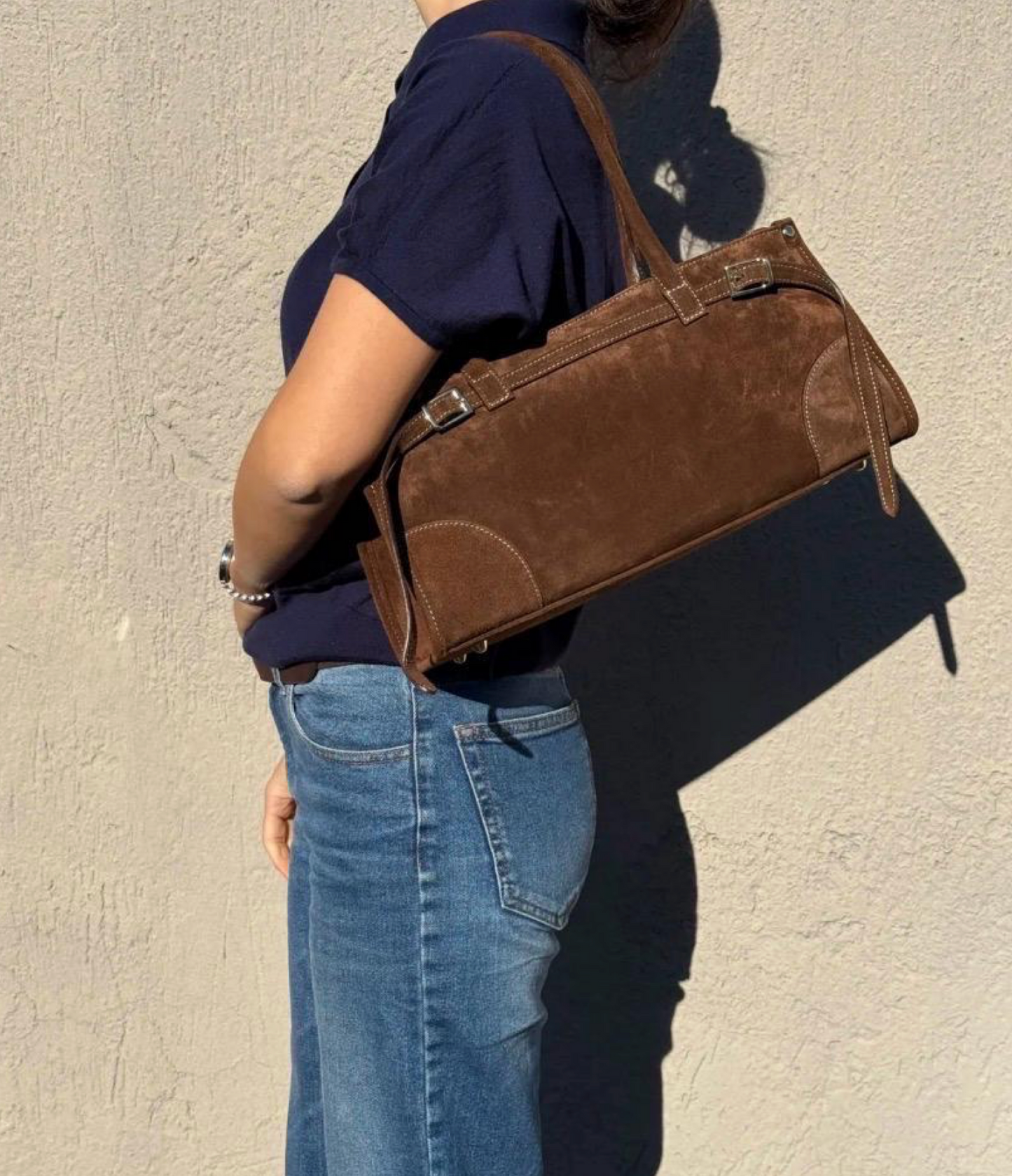 Bonnie – Nubuck Crossbody Bag