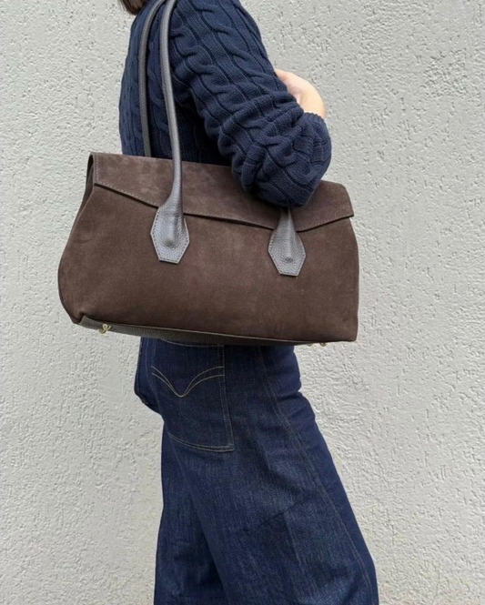 VIALE – Leather & Nubuck Bag