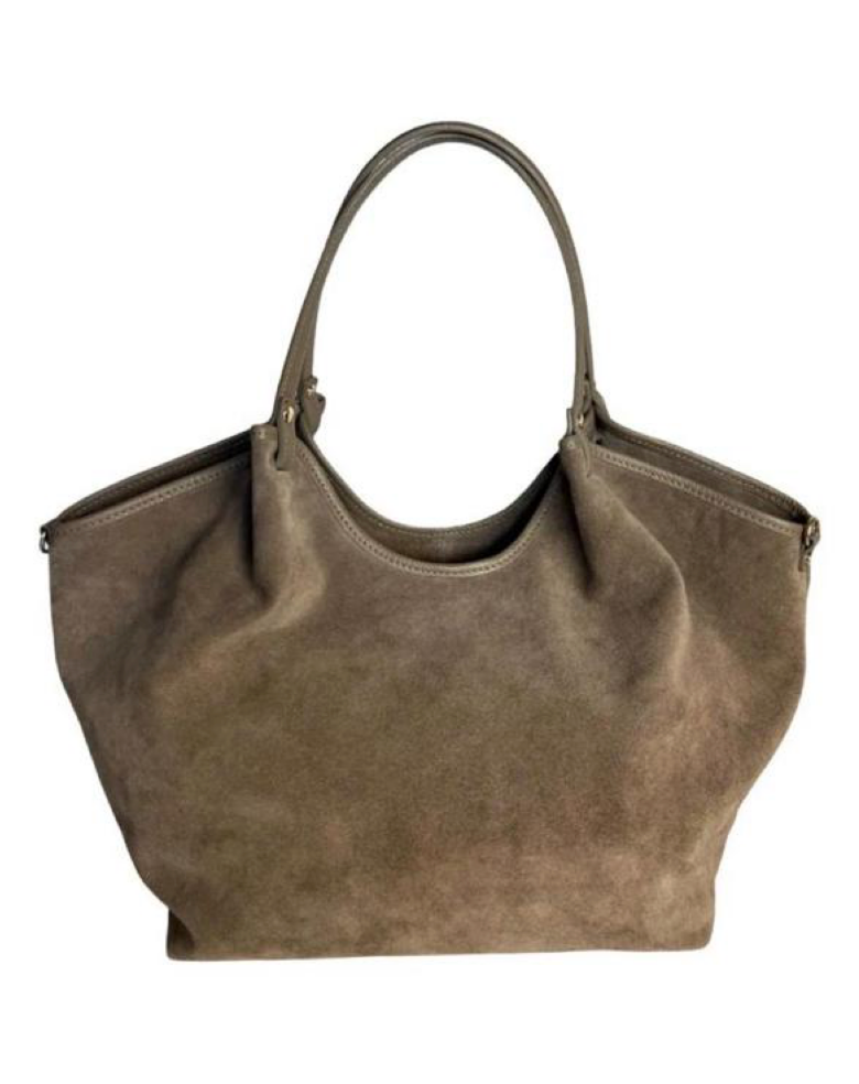VELO – Suede Leather Shopper & Office Bag