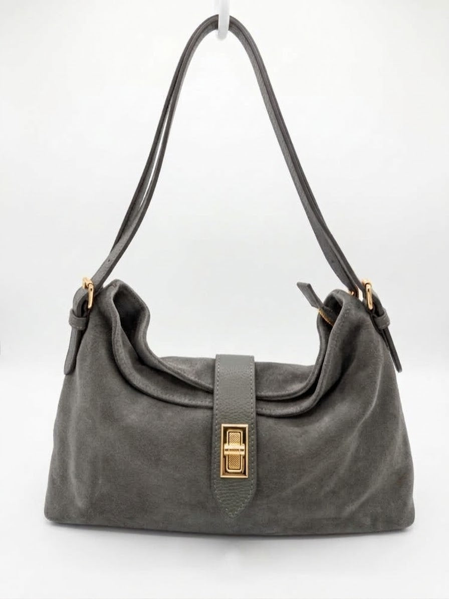 Milano Elegant Suede shoulder & Crossbody Bag - Maximus